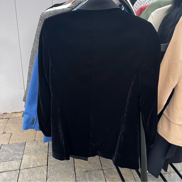 Black Velvet Zara Tuxedo Jacket - Picture 3 of 3